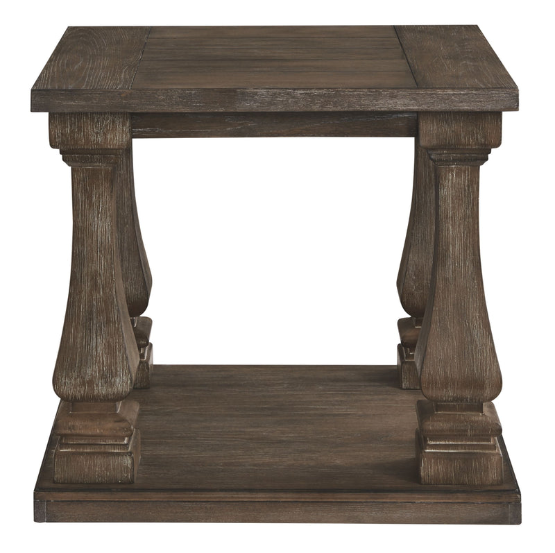 Johnelle - Gray - Rectangular End Table - JaxCo Furniture