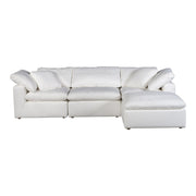 Terra - Livesmart Fabric Condo Lounge Modular Sectional - Cream - JaxCo Furniture