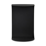 Cote - 16" Metal Accent Table - Black - JaxCo Furniture