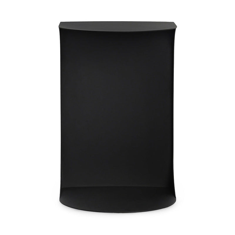Cote - 16" Metal Accent Table - Black - JaxCo Furniture