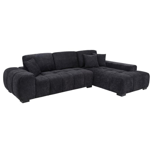 Octavia - Fabric Upholstered Sectional Chaise Sofa - JaxCo Furniture