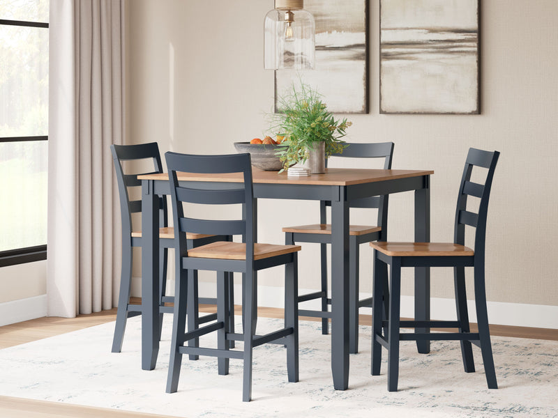 Gesthaven - Dining Room Counter Table Set - JaxCo Furniture