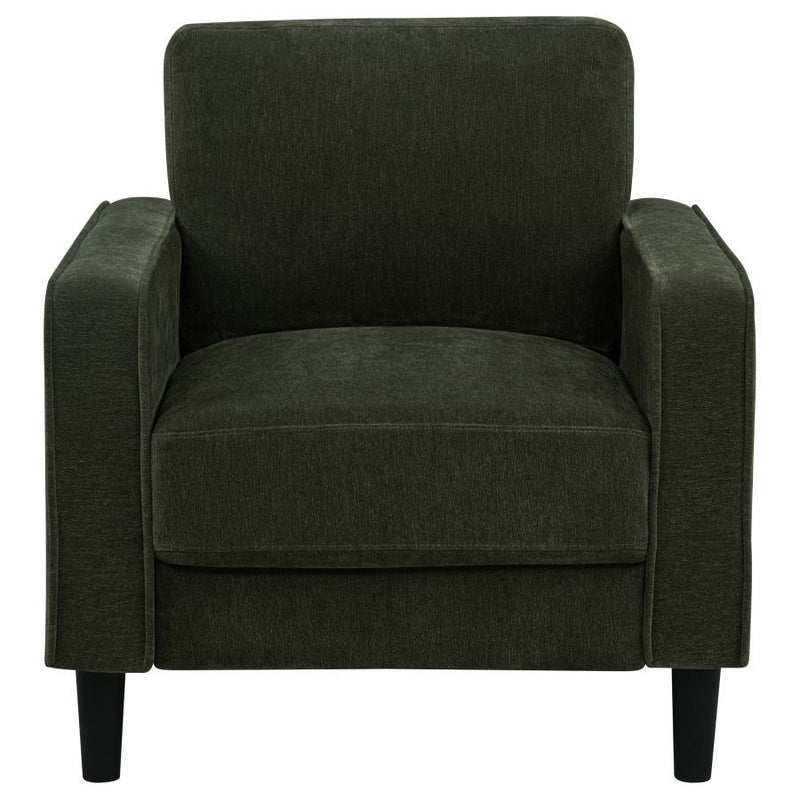 Ruth - Upholstered Track Arm Accent Chair - JaxCo Furniture