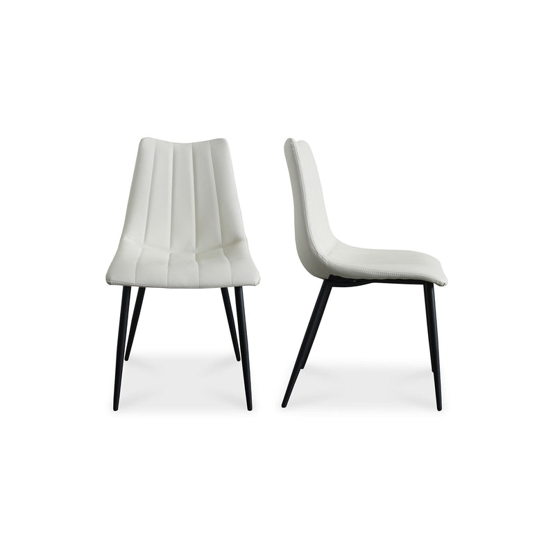 Alibi - Dining Chair (Set of 2) - Ivory - JaxCo Furniture