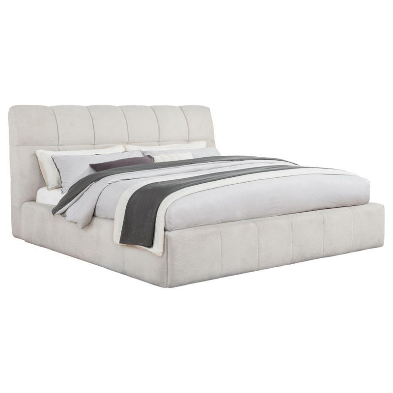 Nollet - Upholstered Platform Bed - JaxCo Furniture