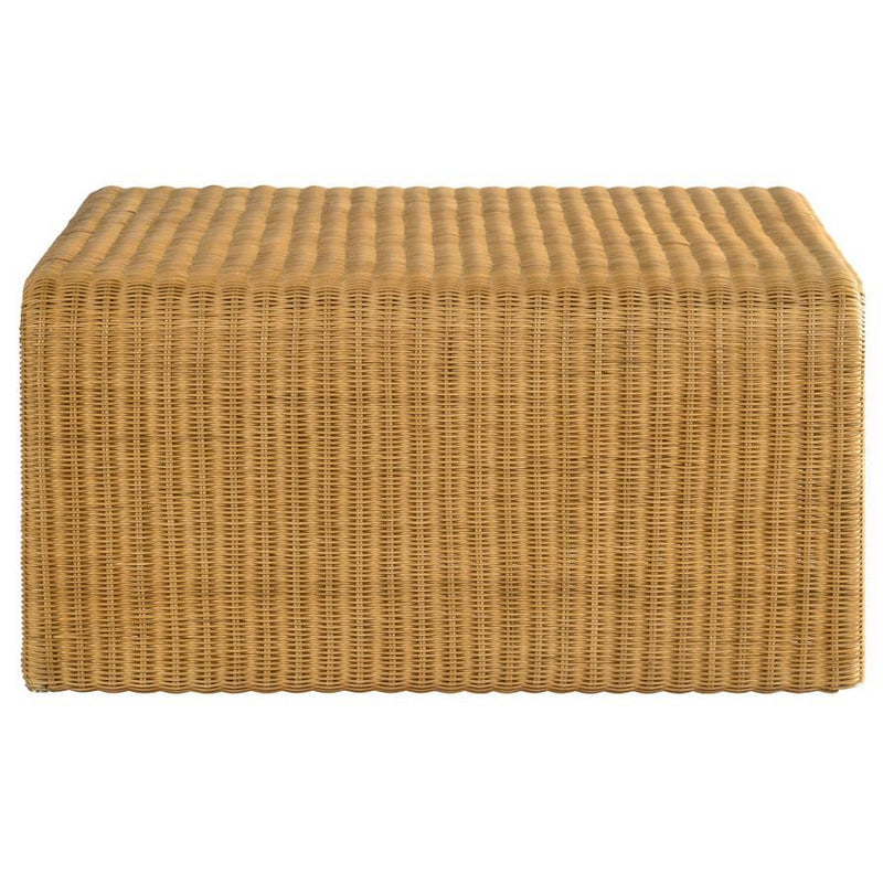 Cahya - Woven Rattan Table - JaxCo Furniture