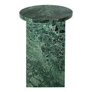 Grace - Marble Accent Table - Dark Green - JaxCo Furniture