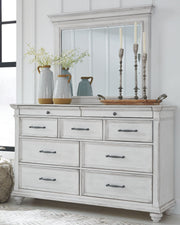Kanwyn - Dresser, Mirror - JaxCo Furniture