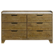 Henderson - 6-Drawer Bedroom Dresser Cabinet - JaxCo Furniture