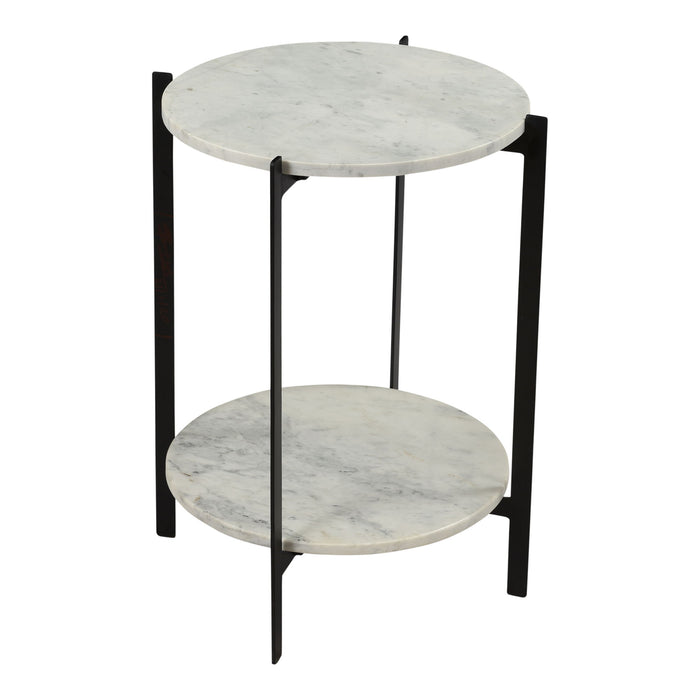 Melanie - Accent Table - White - JaxCo Furniture