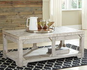 Fregine - Whitewash - Lift Top Cocktail Table - JaxCo Furniture