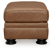 Carianna - Caramel - Ottoman - JaxCo Furniture
