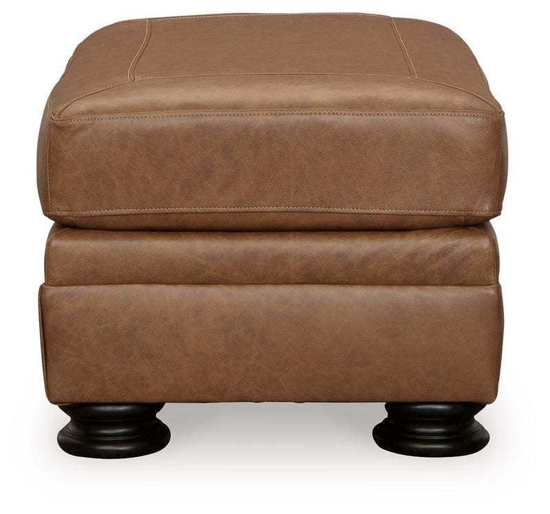 Carianna - Caramel - Ottoman - JaxCo Furniture