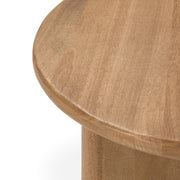 Montengo - Round End Table - Natural Maple - JaxCo Furniture