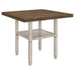 Sarasota - Extension Counter Dining Table - Rustic Cream - JaxCo Furniture