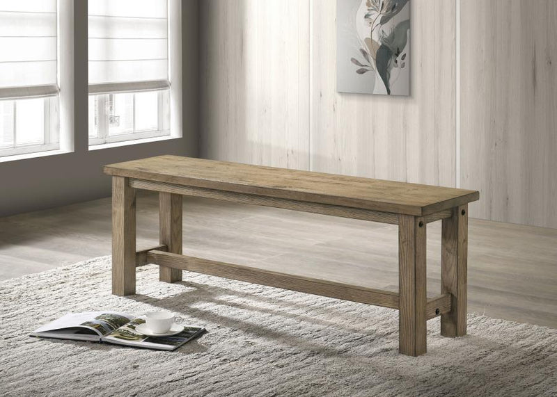 Cardova - 51" Solid Wood Dining Bench - Vineyard Oak - JaxCo Furniture