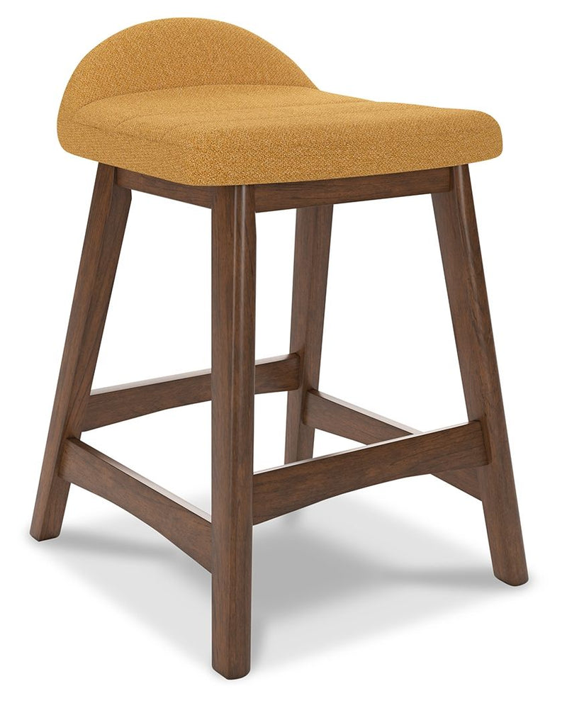 Lyncott - Upholstered Barstool (Set of 2) - JaxCo Furniture