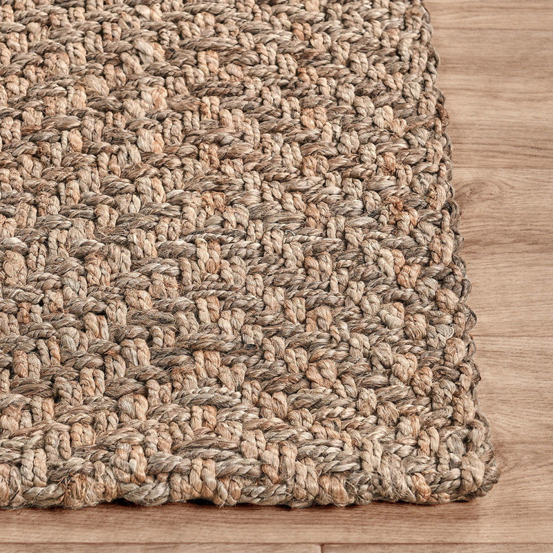 Jute Favorites - Herringbone Rug - JaxCo Furniture