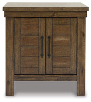 Moriville - Grayish Brown - Rectangular End Table - JaxCo Furniture