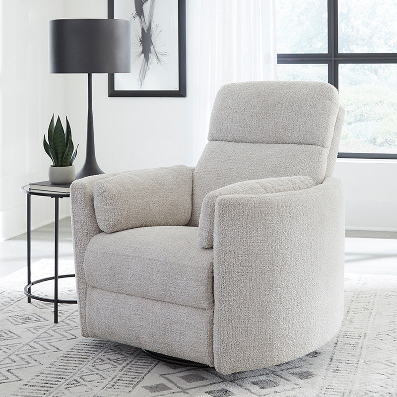 Radius - Manual Swivel Recliner - JaxCo Furniture