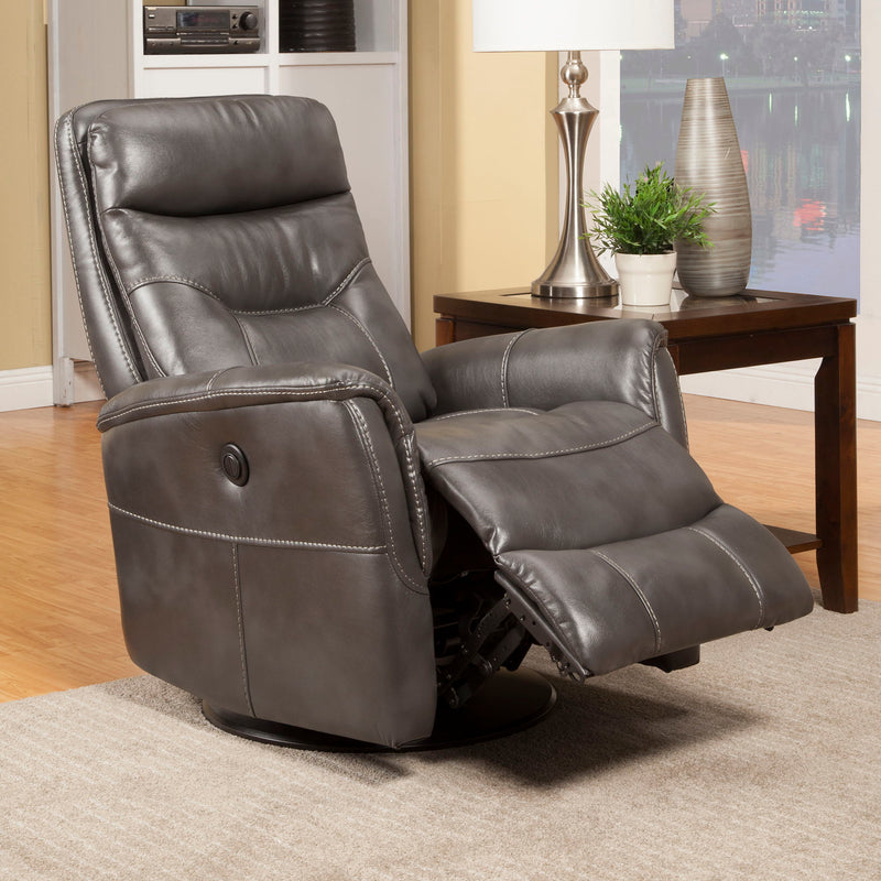 Gemini - Power Swivel Glider Recliner - JaxCo Furniture