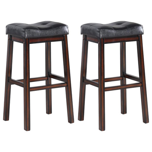 Donald - Upholstered Stools (Set of 2) - JaxCo Furniture