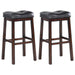 Donald - Upholstered Stools (Set of 2) - JaxCo Furniture