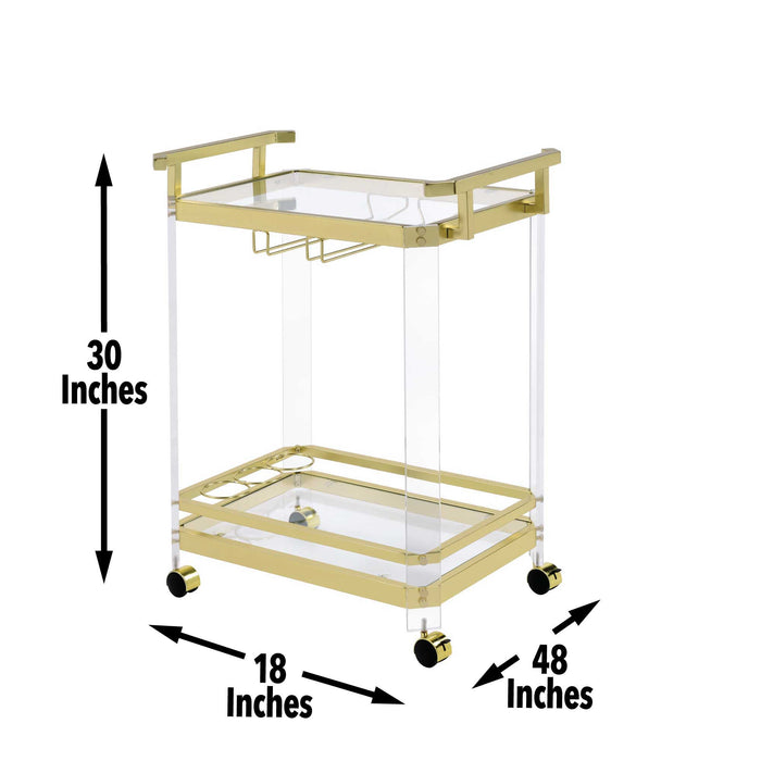 Aerin - Server Cart - JaxCo Furniture