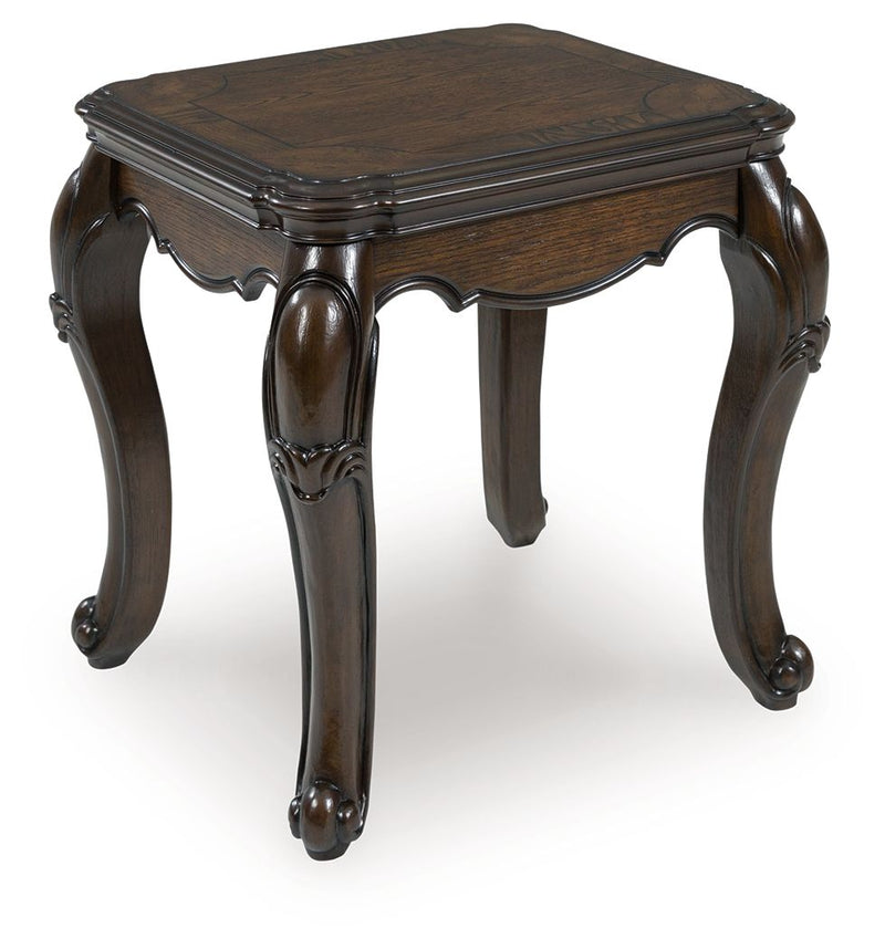 Maylee - Table With Cabriole Legs - JaxCo Furniture