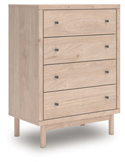 Arloster - Tan - Four Drawer Chest - JaxCo Furniture