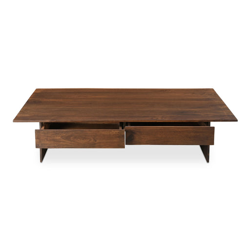 Everett - Coffee Table - Brown - JaxCo Furniture