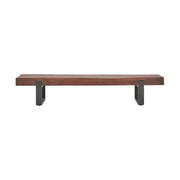 Duarte - Bench - Reclaimed Brown - JaxCo Furniture