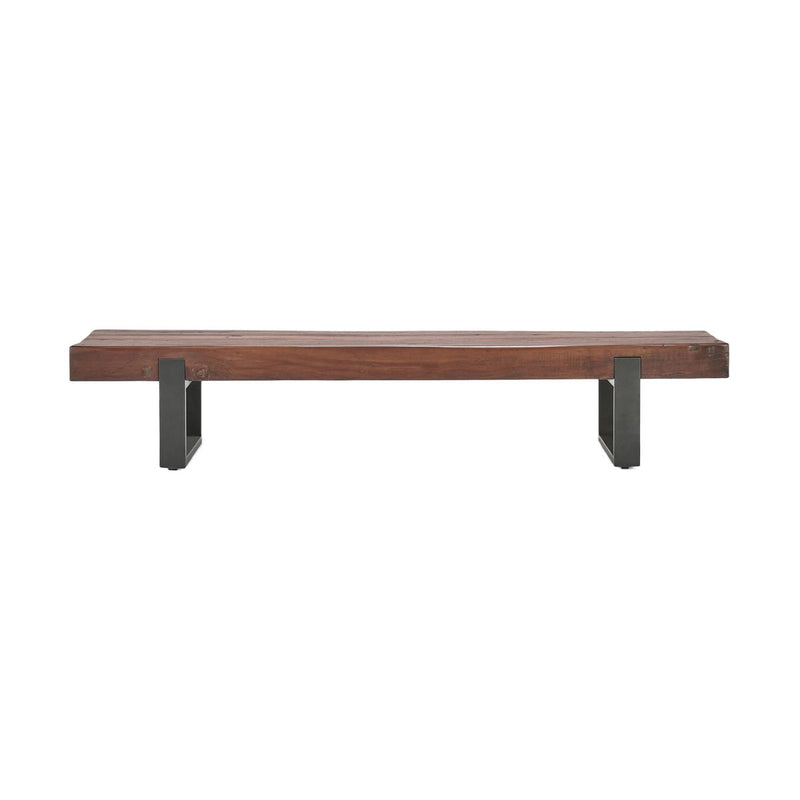 Duarte - Bench - Reclaimed Brown - JaxCo Furniture