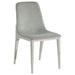 Irene - Upholstered Dining Side Chair (Set of 4) - Light Gray - JaxCo Furniture