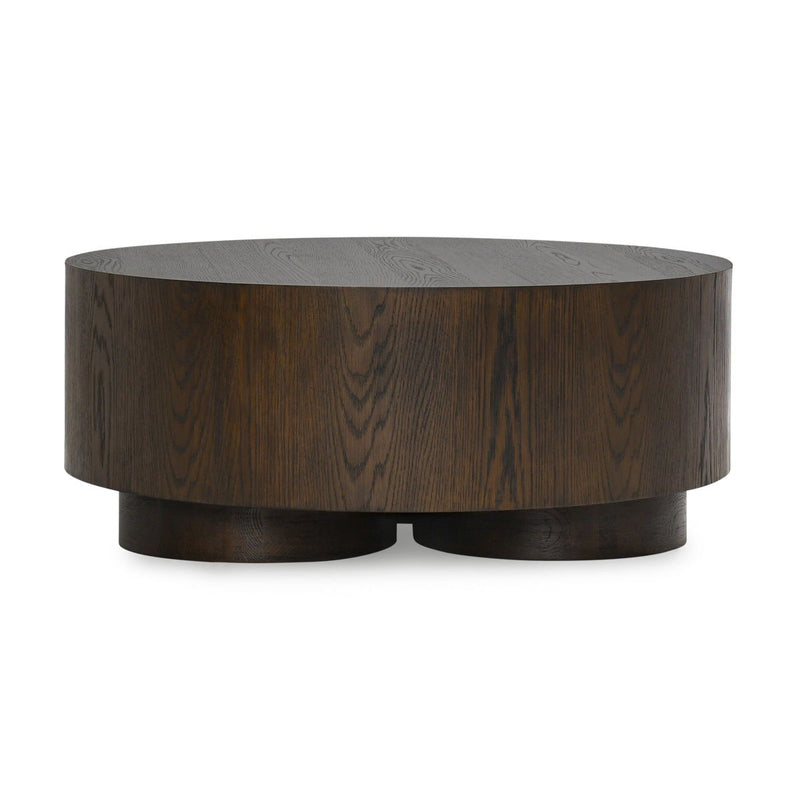 Runa - Oak Veneer 42" Coffee Table - JaxCo Furniture