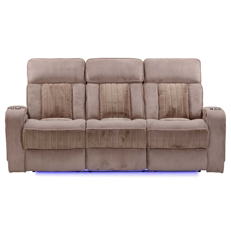 Equinox - Power Reclining Sofa With Drop Down Table - JaxCo Furniture