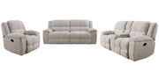 Buster - Manual Glider Reclining Sofa Set - JaxCo Furniture