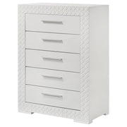 Ives - 5-Drawer Bedroom Chest - JaxCo Furniture