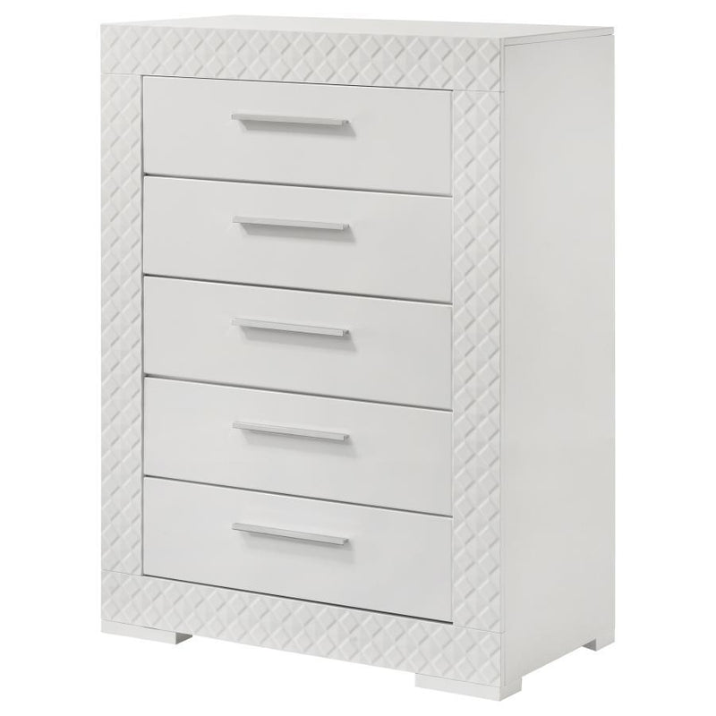Ives - 5-Drawer Bedroom Chest - JaxCo Furniture