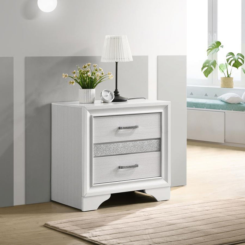 Miranda - 2-Drawer Nightstand - JaxCo Furniture