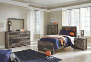 Derekson - Panel Bed - JaxCo Furniture