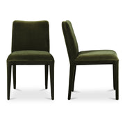 Calla - Velvet Dining Chair (Set of 2) - Green - JaxCo Furniture