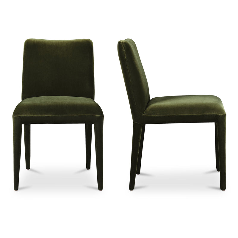 Calla - Velvet Dining Chair (Set of 2) - Green - JaxCo Furniture