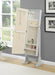 Yvonne - Cheval Mirror With Jewelry Storage - Dove Gray - JaxCo Furniture