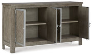 Krystanza - Weathered Gray - Dining Room Server - JaxCo Furniture