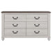 Stillwood - 6-Drawer Dresser - Vintage Linen - JaxCo Furniture