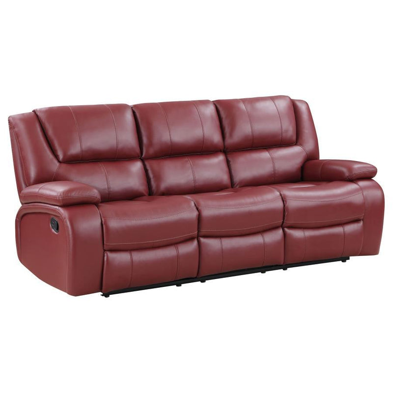 Camila - Upholstered Motion Reclining Sofa - JaxCo Furniture
