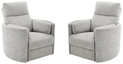 Radius - Power Swivel Glider Recliner (Set of 2) - JaxCo Furniture