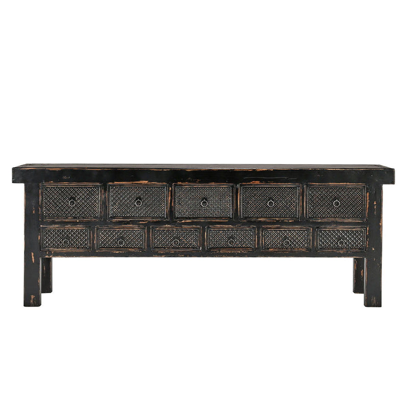 Lahey - 11 Drawer Console Table - JaxCo Furniture