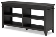 Beckincreek - Black - Credenza - JaxCo Furniture